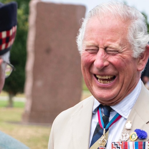 The King himself was charity president in 1977. Image: Benjamin Wareing