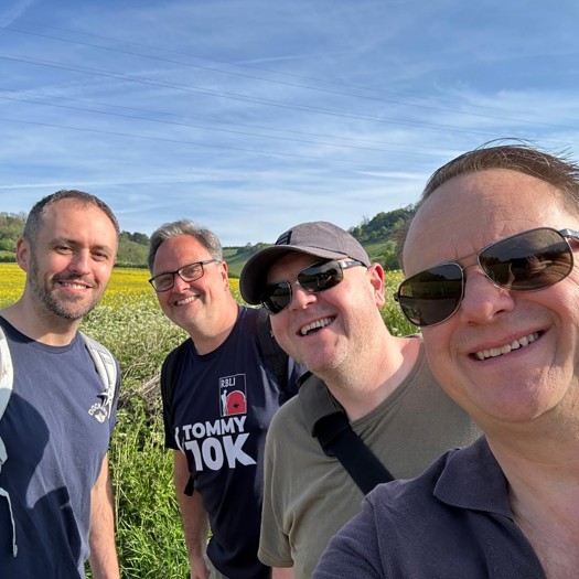 The 'Carpe Noctem' ('Seize the night') team have been undertaking training hikes in preparation