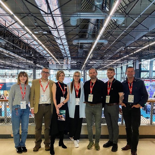 The Fespa UK team in Amsterdam