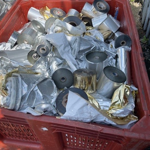 Polymer-coated foils can be extremely difficult to recycle