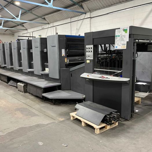 DCW Penrose's six-colour Heidelberg went up for sale in April