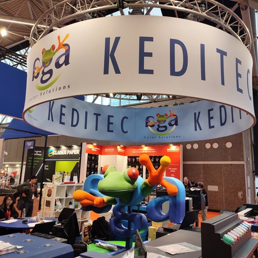 New brand Keditec is exhibiting with Dutch distributer AGA Color