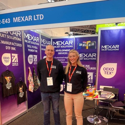 (L-R) Mexar's Andy Hancock and Danielle Graham