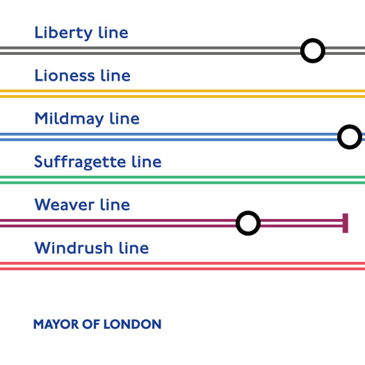 With six new lines, and millions of printed products, the rebrand will cost TfL £6.3m