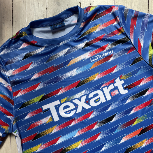 Roland commissioned 15 shirts