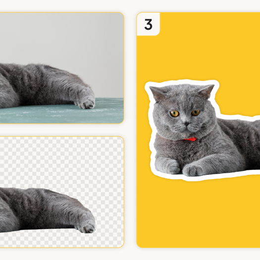 Antigro's AI tools can cut out a pet's shape for a custom pillow print