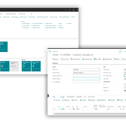 Coordinator Role Center and the new Industry Caption feature